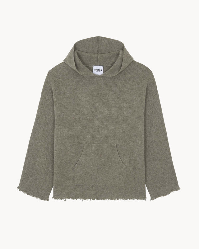 Poncho Becky marl khaki - Image principale