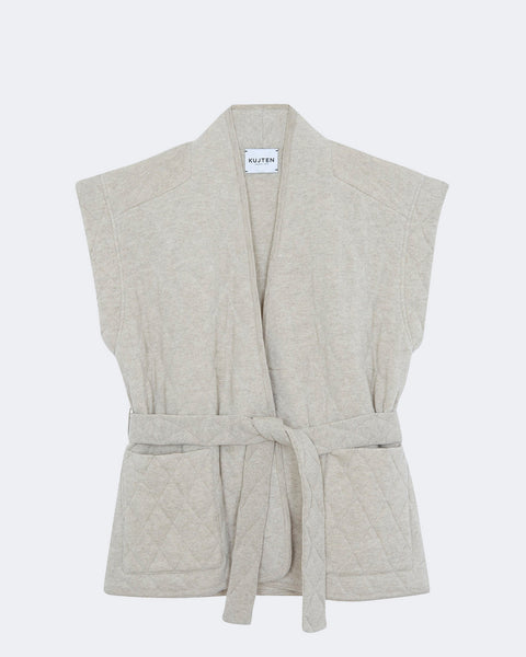 Gilet Lilly avoine - Image 4