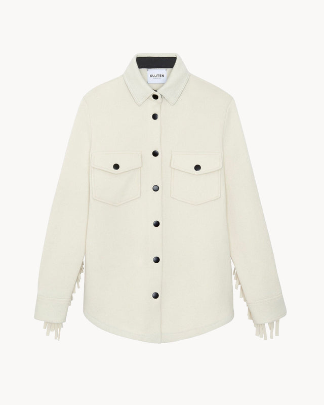 Cardigan Grace vintage white - Image principale