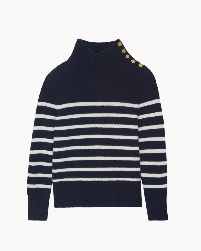 Sweater Margot navy blue - Image principale