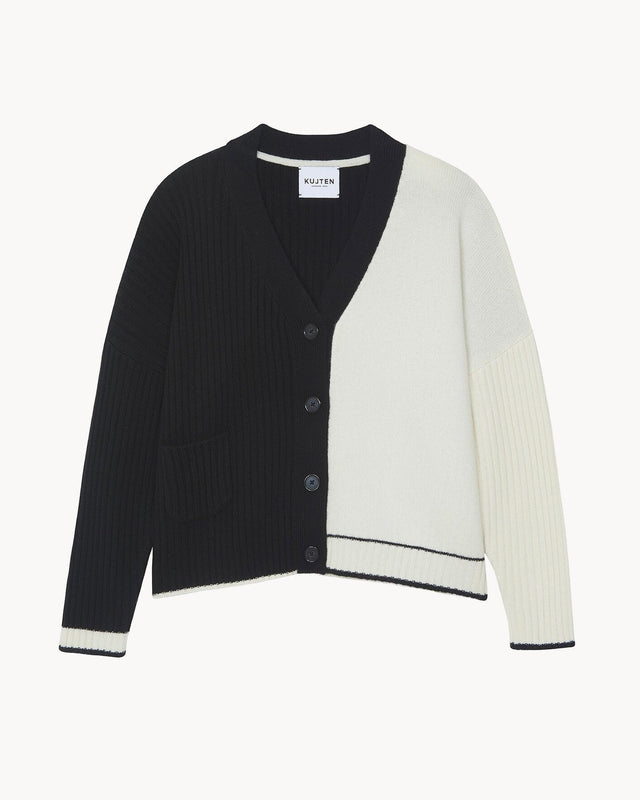 Cardigan Massa blanc vintage - Image principale