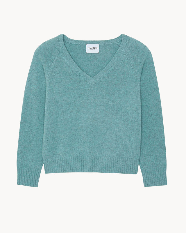 Pull Juliette vert suzanne - Image principale