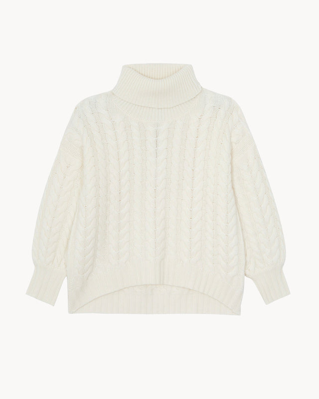 Sweater Geraldine white - Image principale