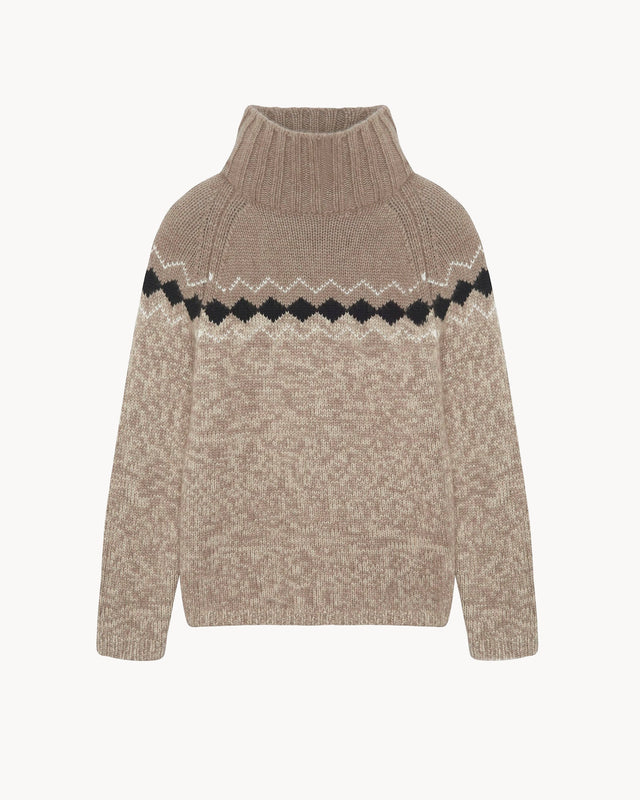 Sweater Ellie taupe - Image principale