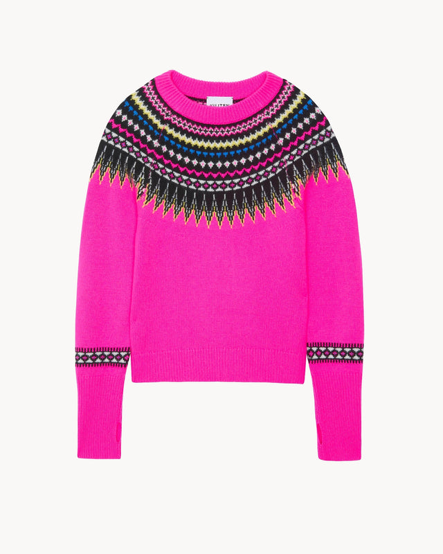 Sweater Marie neon pink - Image principale