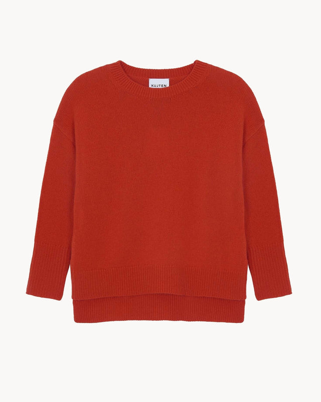 Sweater Amel red orange - Image principale