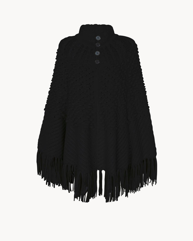 Poncho Louise black - Image principale