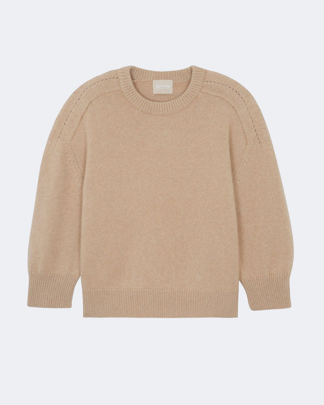 Pull Diane beige organic - Image principale