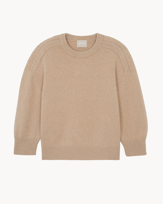 Pull Diane beige organic - Image principale