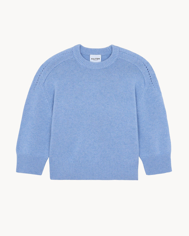 Pull Diane bleu jeans - Image principale