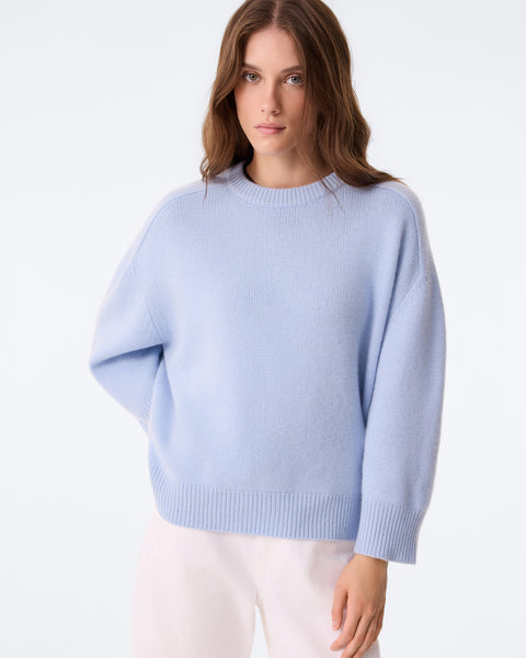 Pull Diane celest mouliné - Image 4