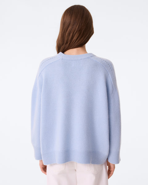 Pull Diane celest mouliné - Image 4