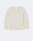Pull en cachemire blanc pour femme - Kujten packshot