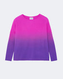 Pull en cachemire violet pour femme - Kujten packshot