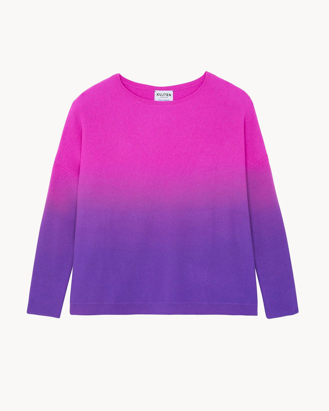 Sweater Jessy Dye fluorescent purple - Image principale