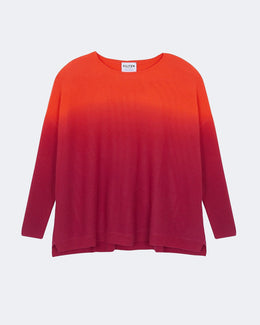 Pull en cachemire rose pour femme - Kujten packshot