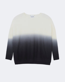 Pull en cachemire noir pour femme - Kujten packshot