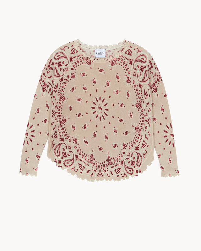 Pull Mela Bandana Bico avoine - Image principale