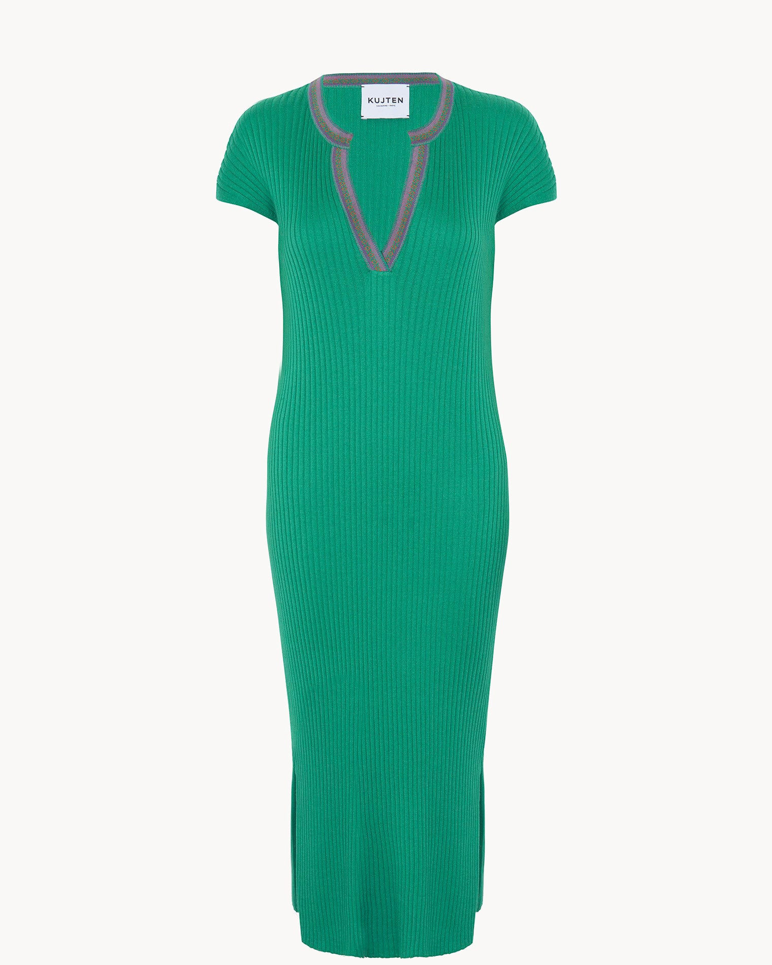 Kujten Djellaba Silk-Cashmere Dress - Dress Isabel Kujten Djellaba Silk-Cashmere Dress - Dress Isabel