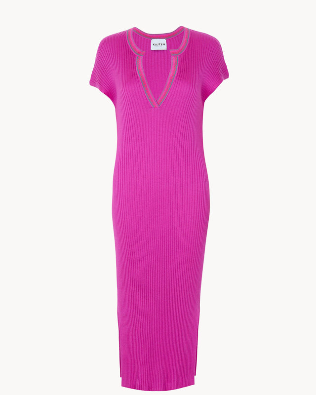 Robe Isabel violet india - Image principale