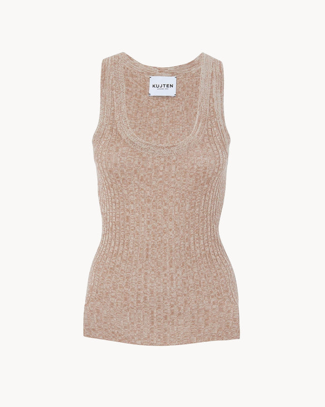 Tank Top Nadja organic beige - Image principale