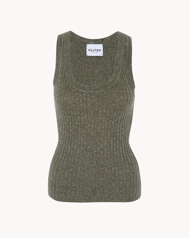 Tank Top Nadja light khaki - Image principale