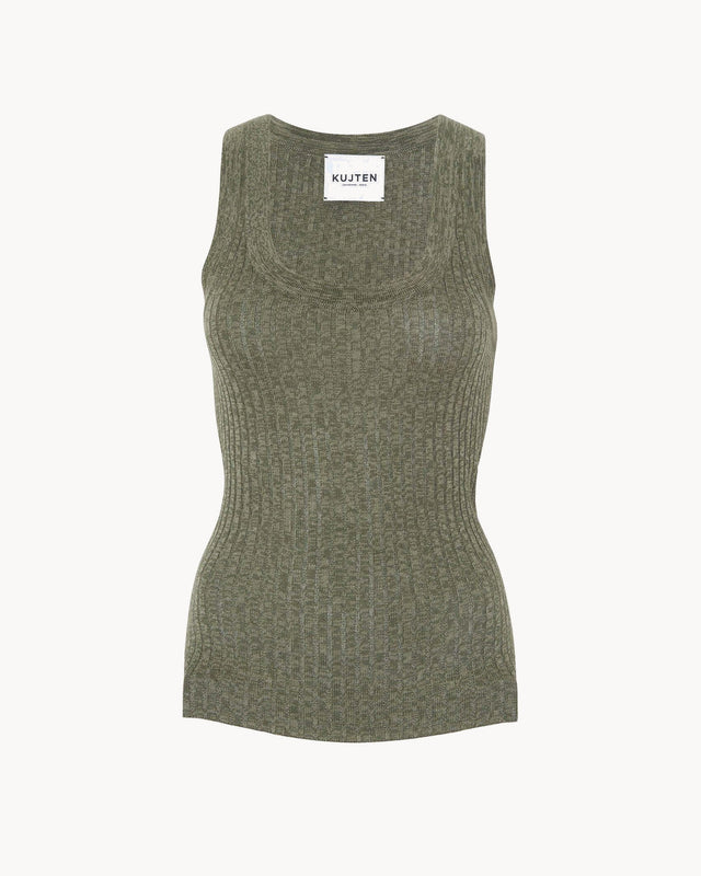Tank Top Nadja dark khaki - Image principale