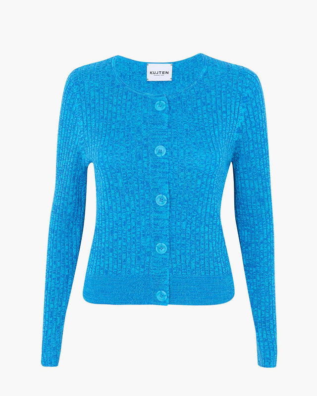 Cardigan Telia bleu kabalos - Image principale