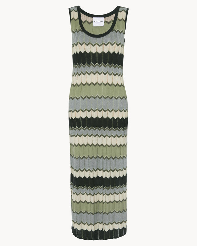 Dress Reva marl khaki - Image principale