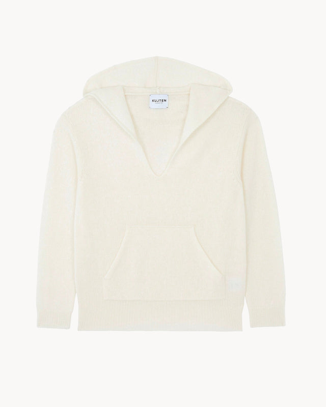 Hoodie Deepika white - Image principale