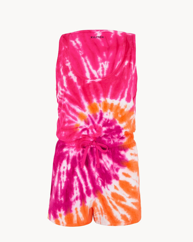 Jumpsuit Summer neon pink - Image principale