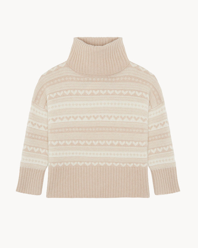 Sweater Loulou organic beige - Image principale