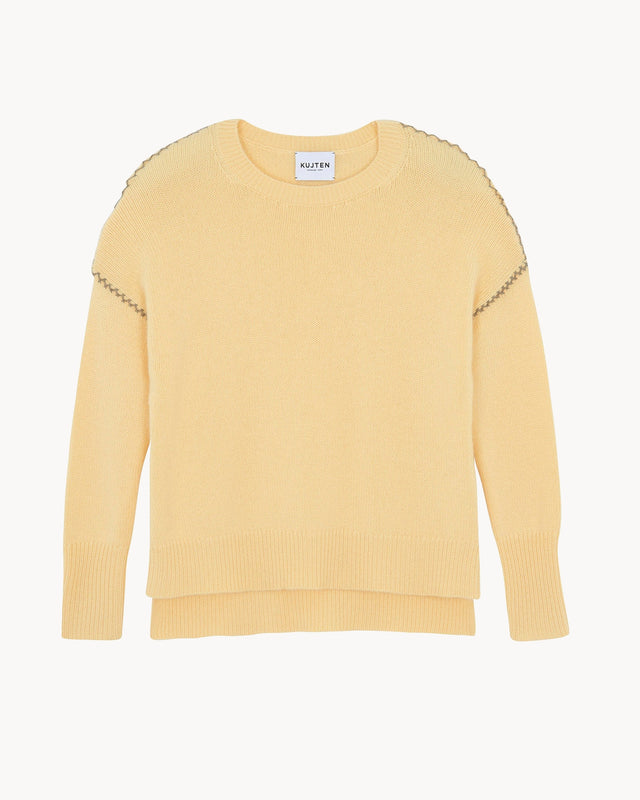 Sweater Fifi egg yellow - Image principale
