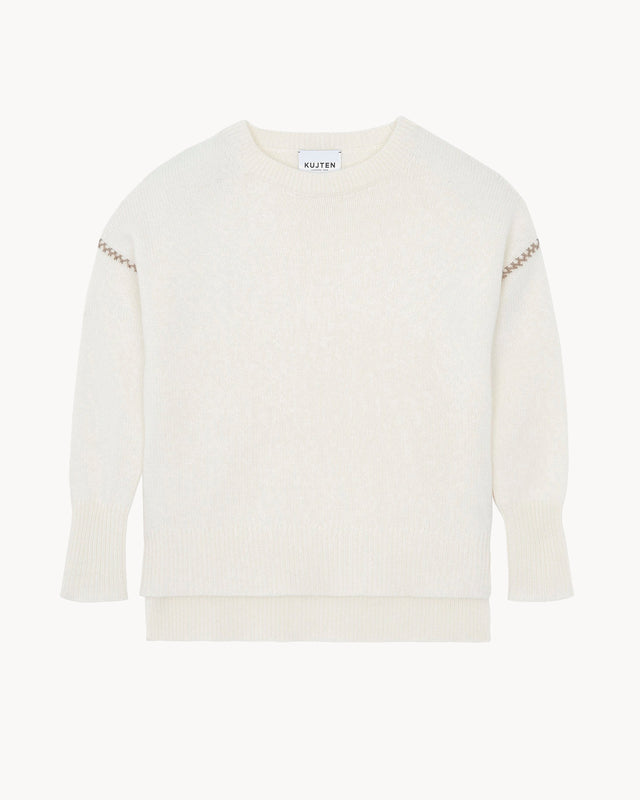 Sweater Fifi white - Image principale