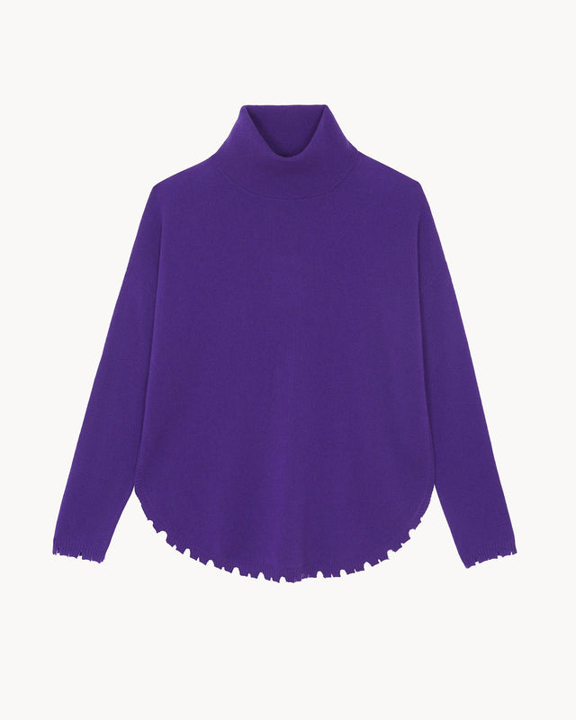 Sweater Mavis deep purple - Image principale