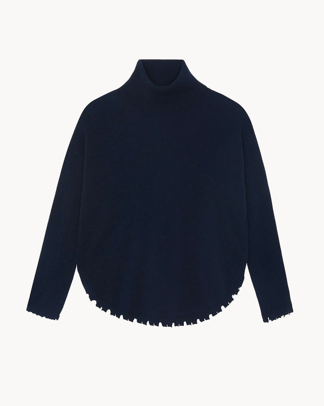 Sweater Mavis dark navy blue - Image principale