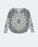 Pull en cachemire gris pour femme - Kujten packshot