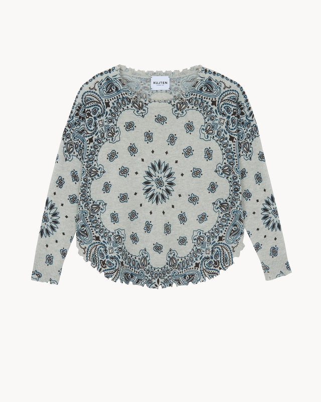 Sweater Mela birch gray - Image principale