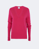 Pull en cachemire rose pour femme - Kujten packshot