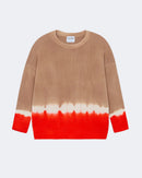 Pull en cachemire camel pour femme - Kujten packshot