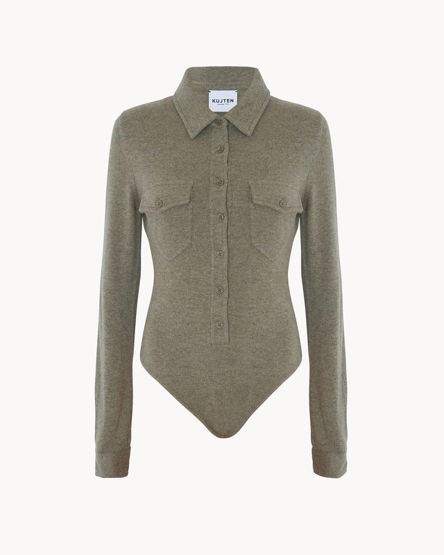 Bodysuit July marl khaki - Image principale