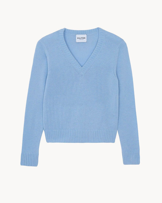 Pull Stuti bleu jeans - Image principale