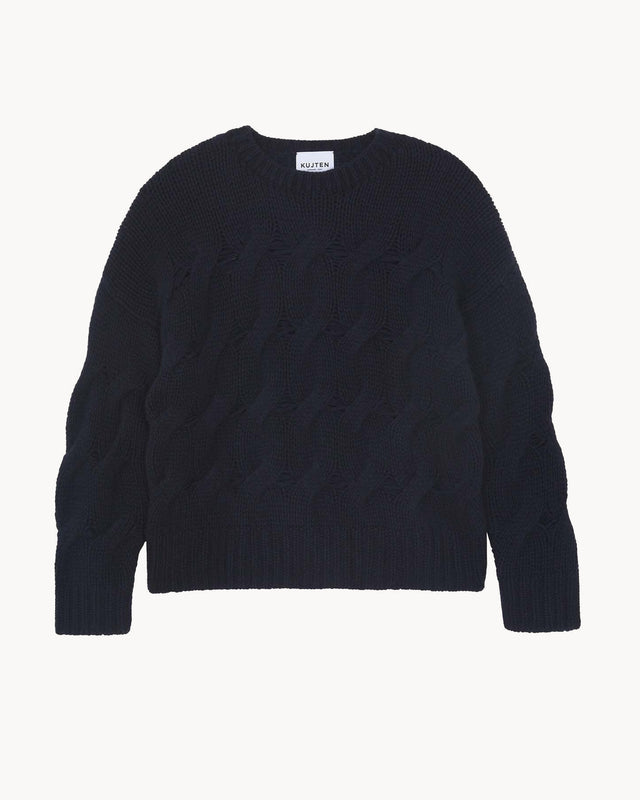 Sweater Chiva dark navy blue - Image principale