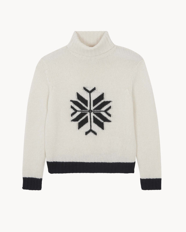 Sweater Flocon white - Image principale