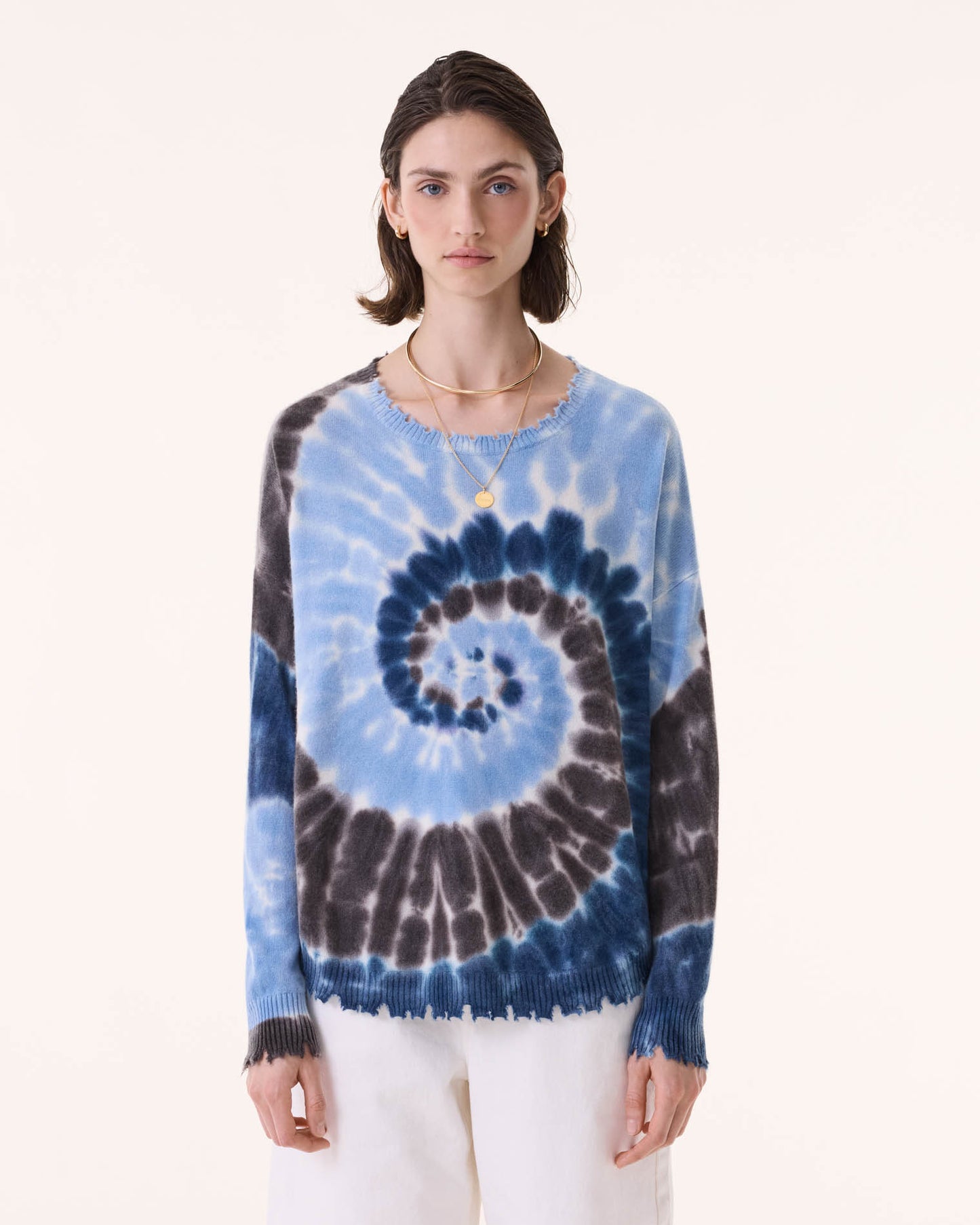 Sweater Mela Sunny steel blue