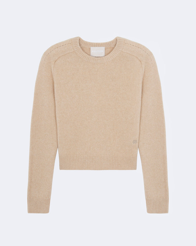 Pull Caroline beige organic - Image principale