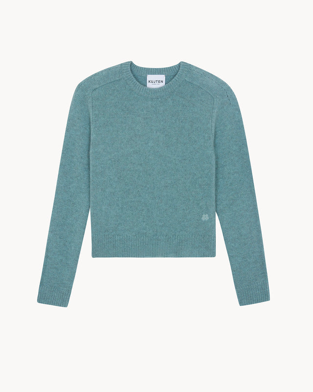 Sweater Caroline green suzanne - Image principale