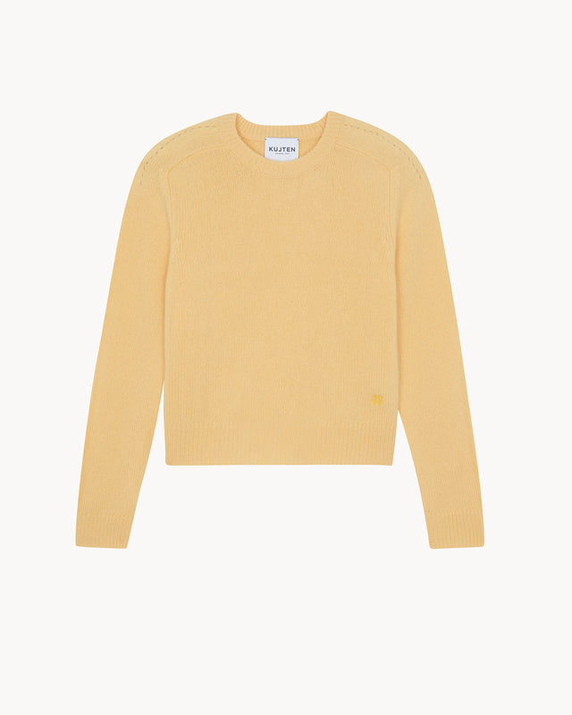 Pull Caroline jaune egg - Image principale