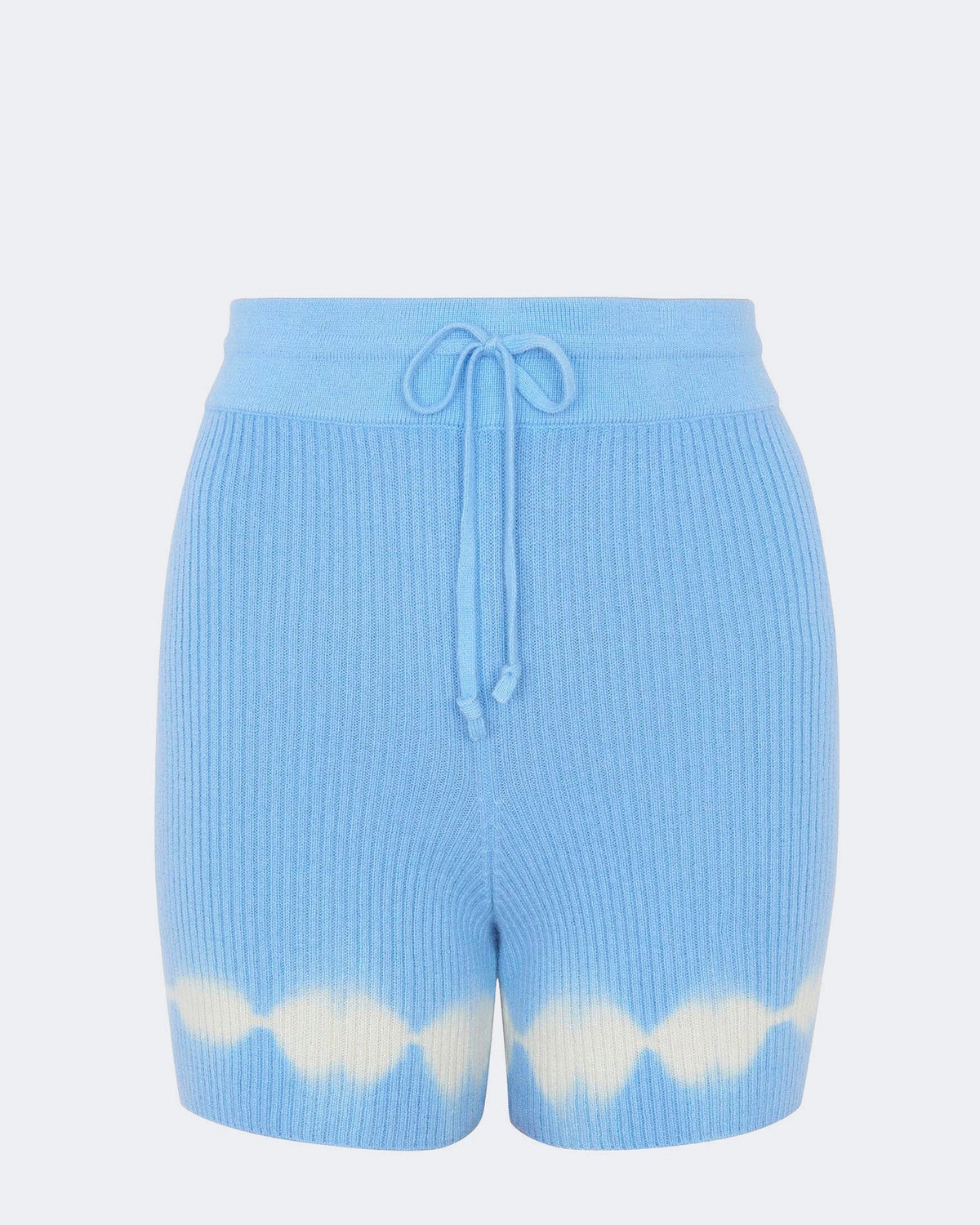 Pantalon en cachemire bleu pour femme - Kujten packshot