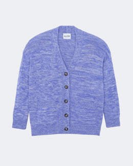 Gilet en cachemire violet pour femme - Kujten packshot